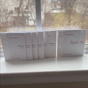 Maison Francis Kurkdjian Baccarat Rouge 530 & Amyris bundle Samples set of 8